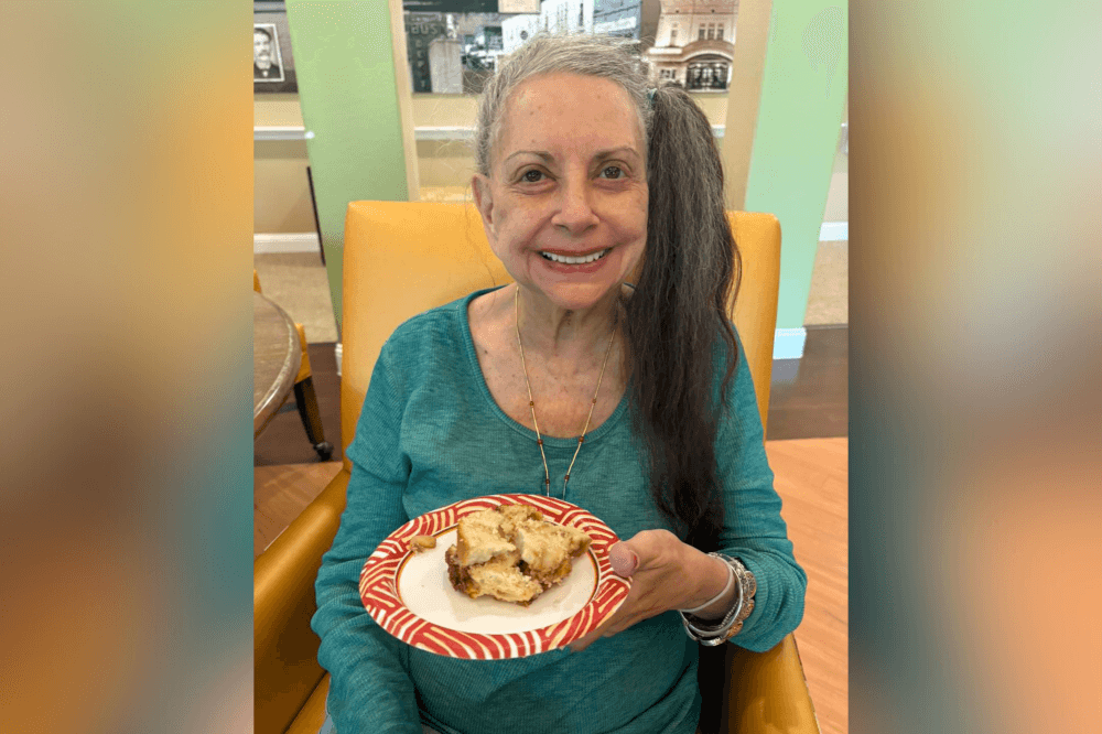 Engaging daily activities for seniors with dementia at Woodhaven Village’s Village Program®.