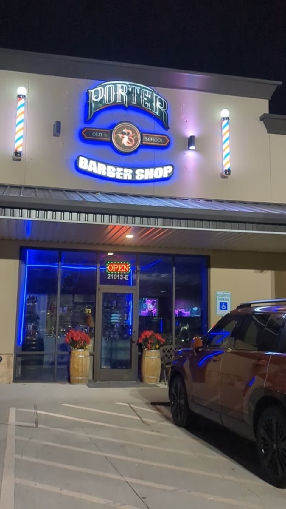 Porter Barber and Beauty Shop exterior