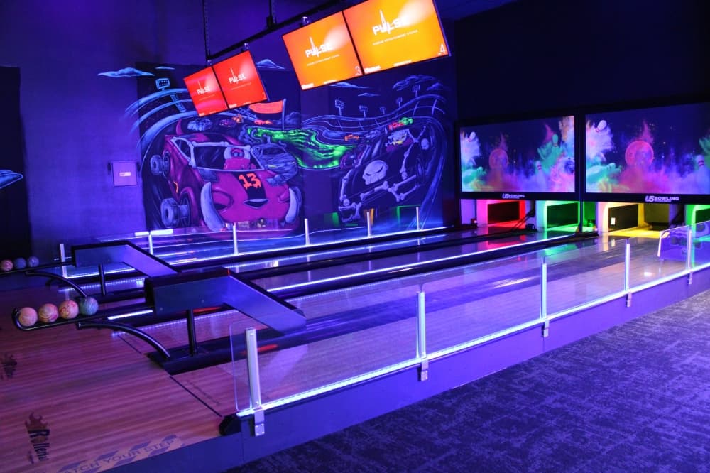 bowling lanes