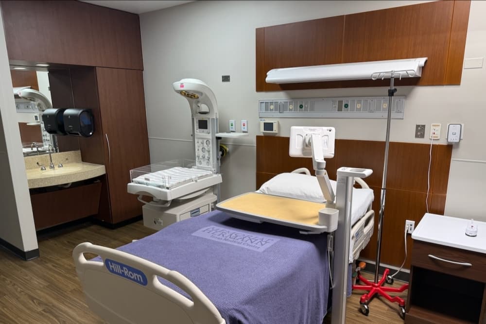 A photo inside the new couplet care unit