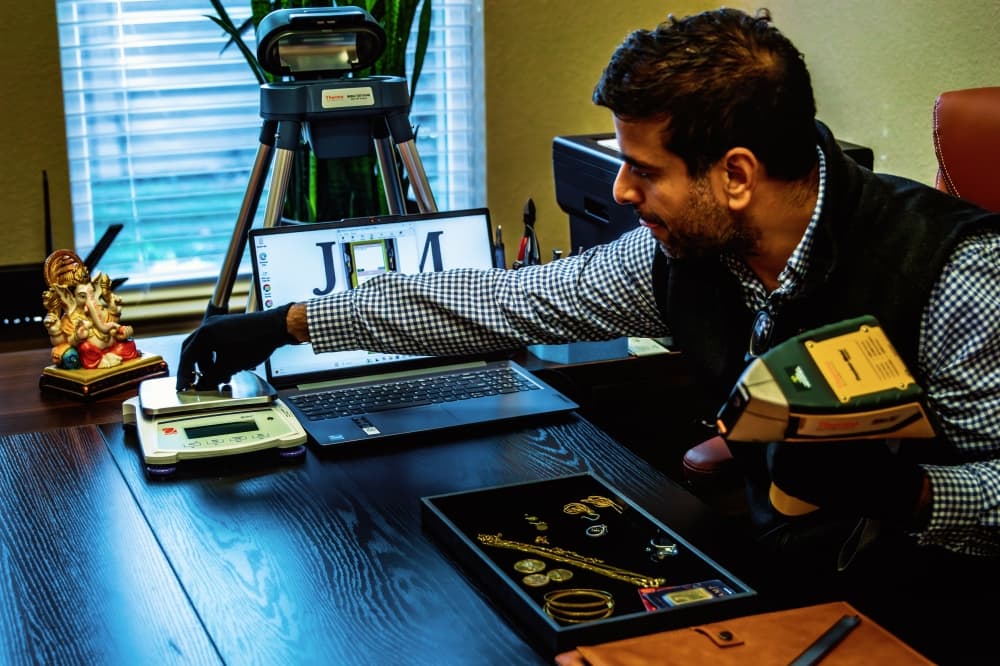 JVM Bullion owner weighs gold