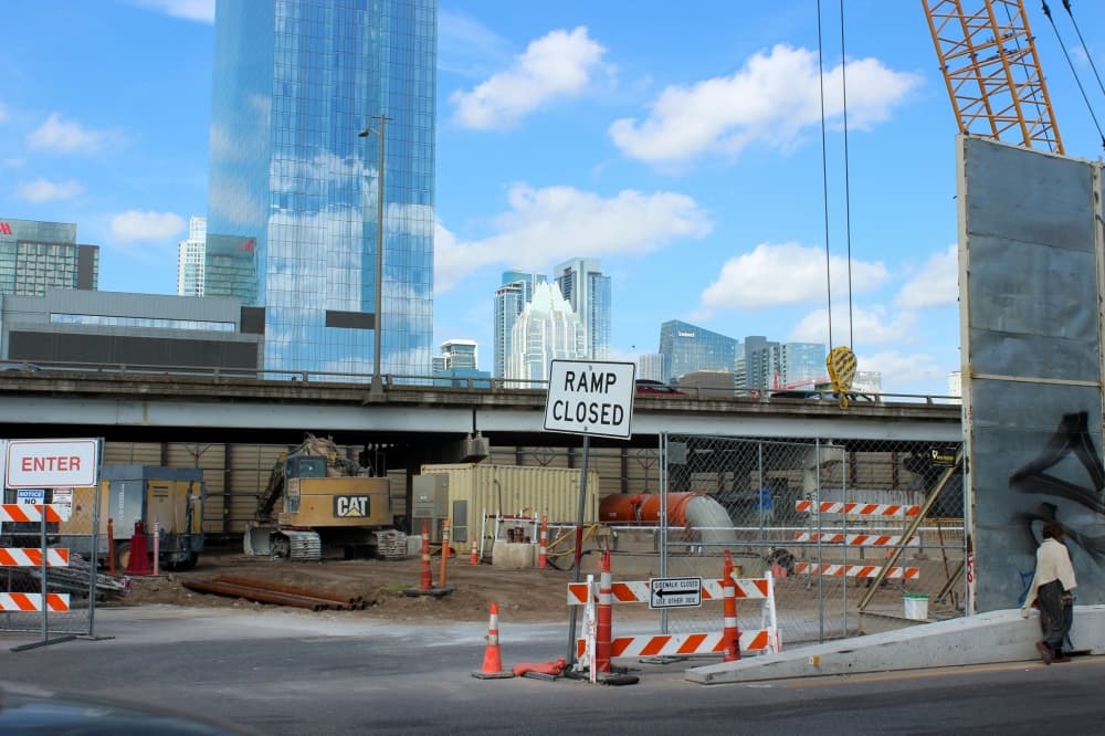 2 new I-35 Capital Express Central project exit, entrance ramp closures