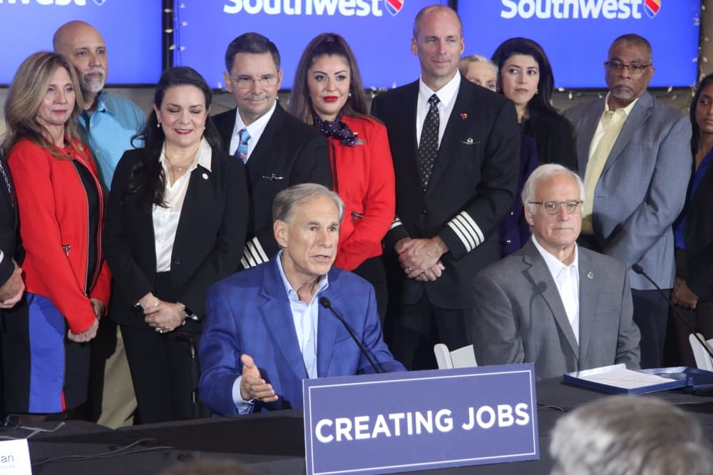 Greg Abbott, Kirk Watson