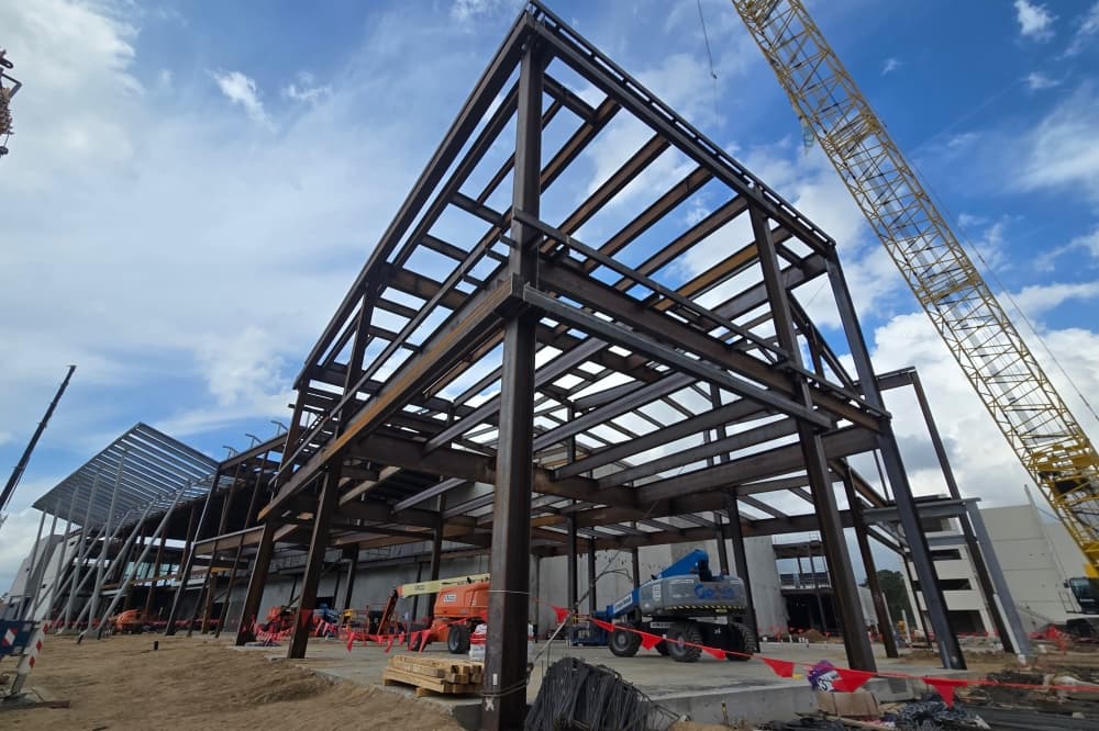 EMCID officials celebrate construction milestone on upcoming convention center