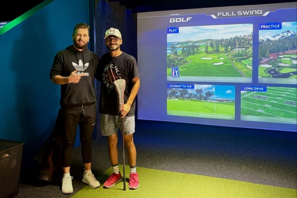 Indoor golf simulator venue tees off in San Marcos