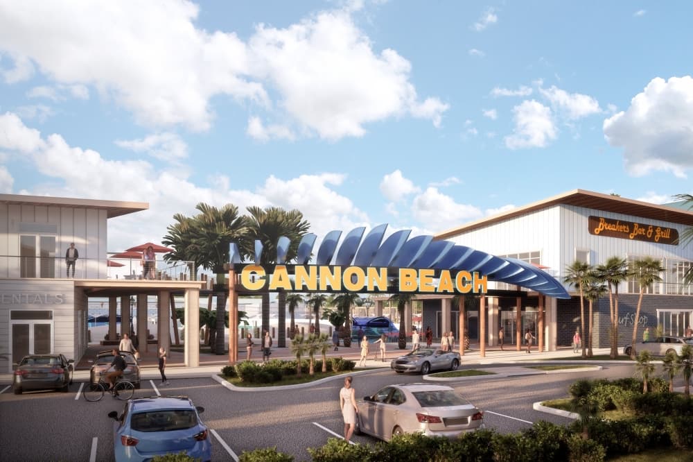 Cannon Beach rendering
