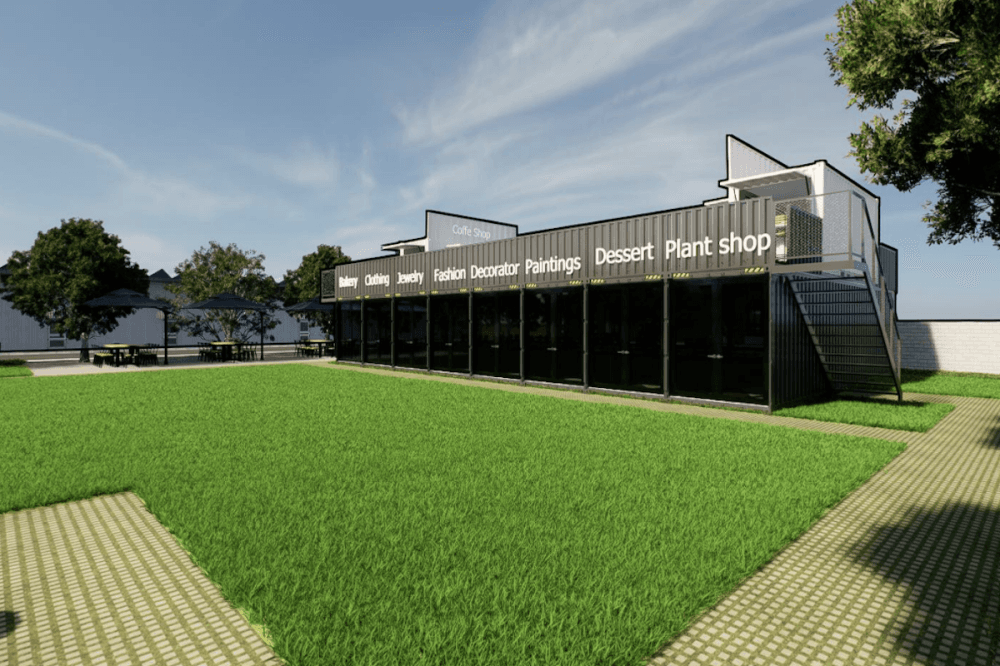Developer looks to redevelop Universal City property for shipping container plaza