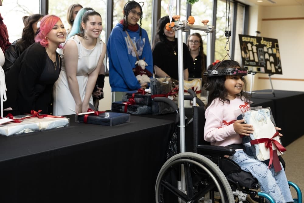 TWU fashion students create adaptive clothing for pediatric patients