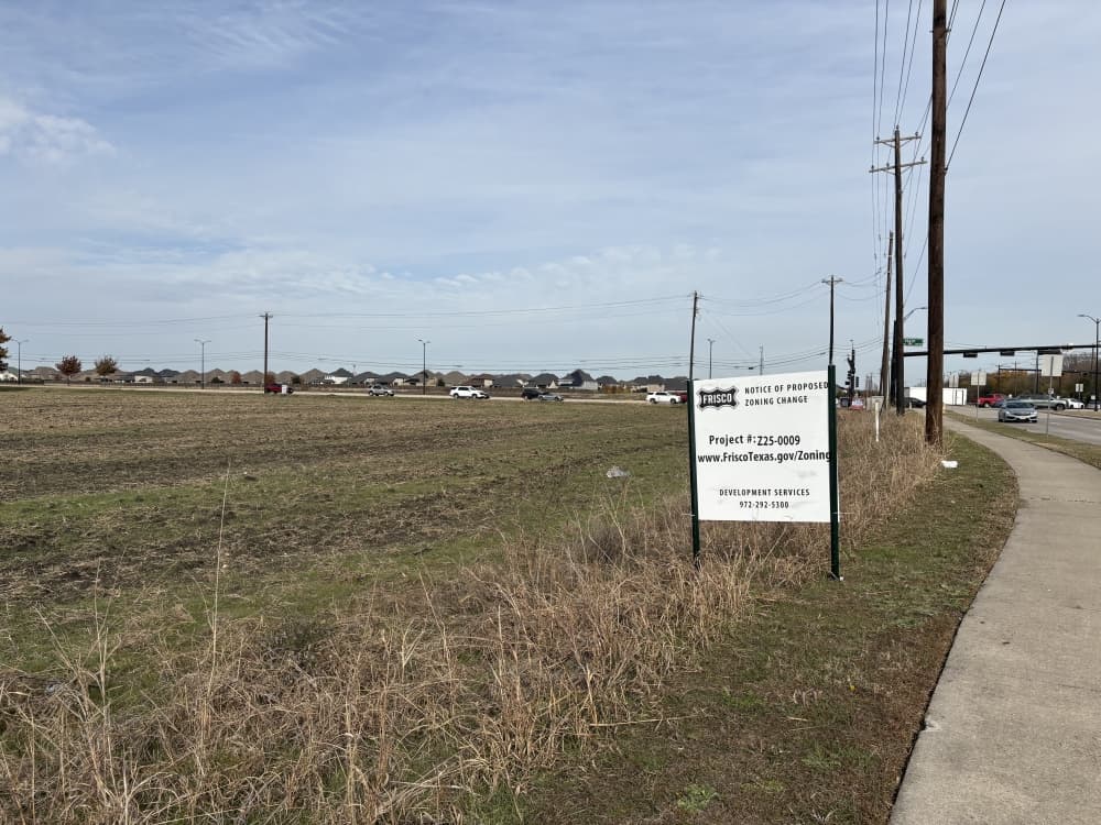Proposed retail development in Frisco delayed by signage error