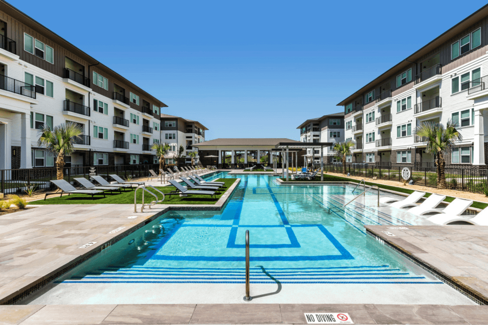 Pool in EastVillage apartment