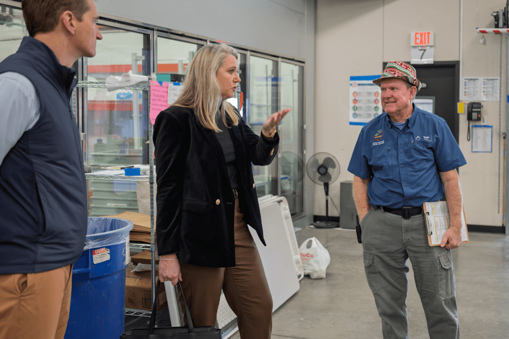 Landmark by Hillwood team members partner with the Denton Community Food Center to help feed 50 families for a week, reinforcing Hillwood’s long-standing commitment to community giving and food security in North Texas.