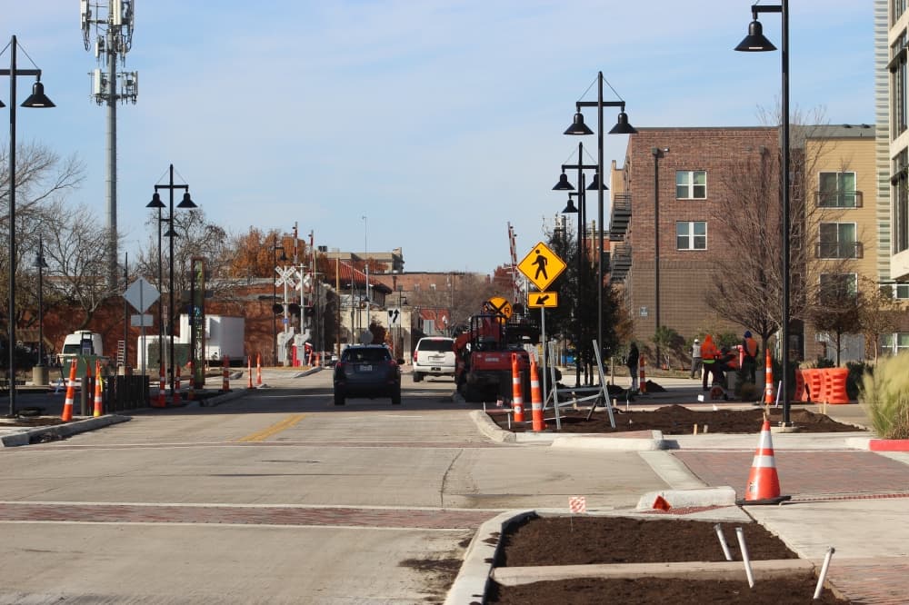 Virginia Street reopened east of SH 5: Track 3 road projects in McKinney