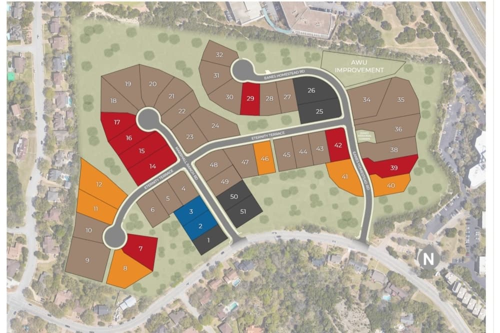 The Overlook at Westlake has 48 home sites available at 1300 Lost Creek Blvd. (Courtesy MileStone Community Builders/Community Impact)