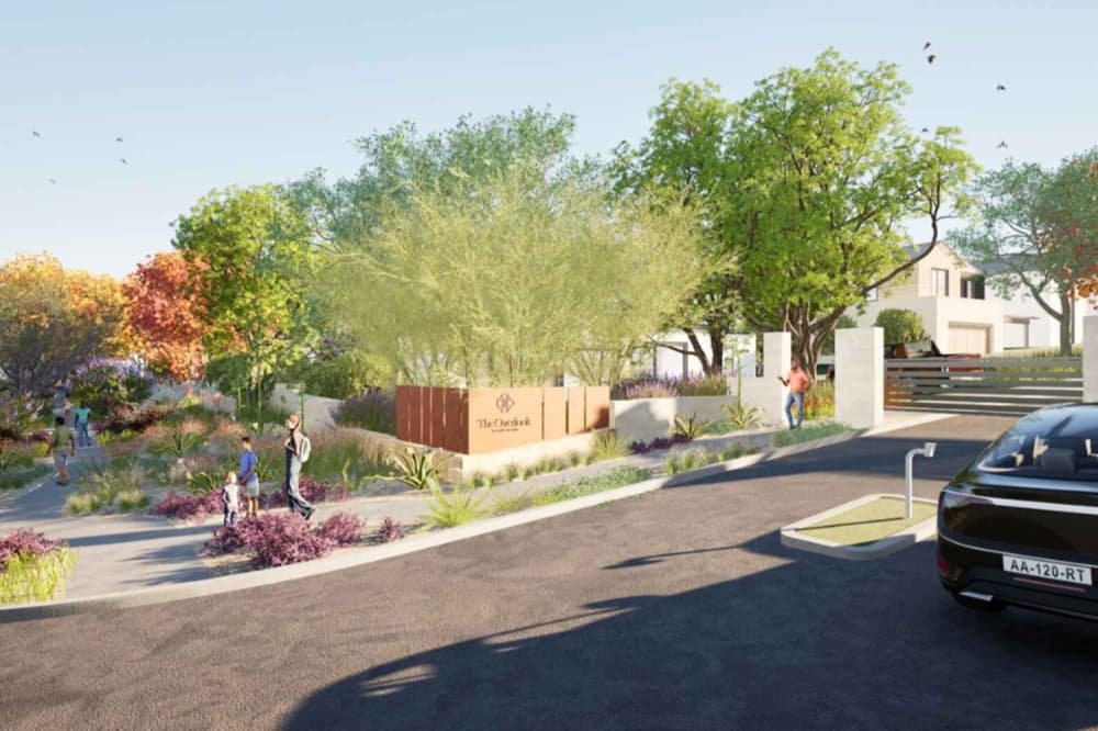 The Overlook at Westlake plans on building a gated entrance to the development just off Lost Creek Blvd. (Courtesy MileStone Community Builders/Community Impact)