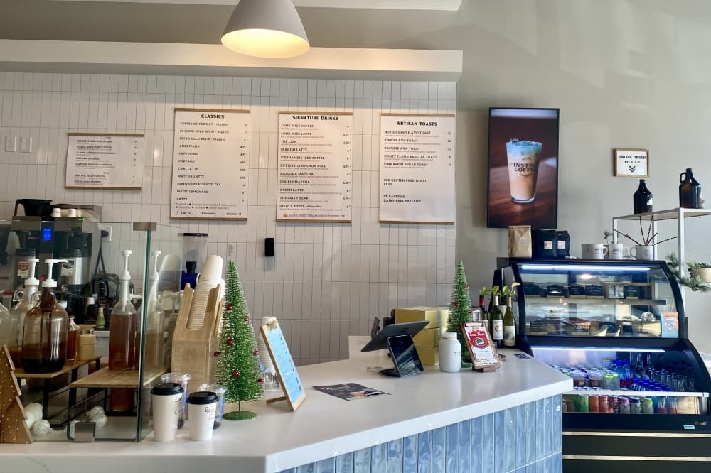 In addition to organic coffee, Instill Coffee Co. also uses organic cane and brown sugar to make all their syrups in house. (Katlynn Fox/Community Impact)