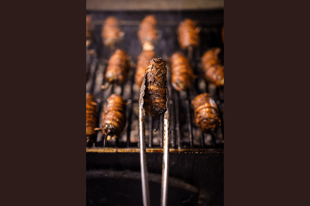 BBQ on the grill