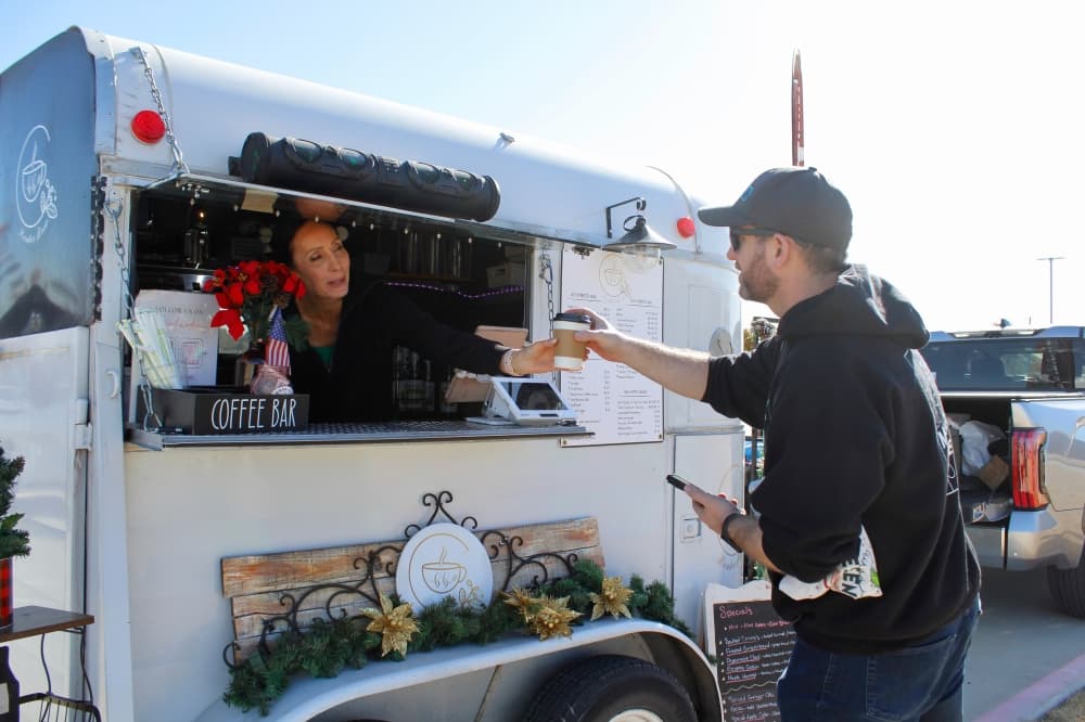 Veteran-owned coffee trailer aims to serve clean, organic products in Argyle