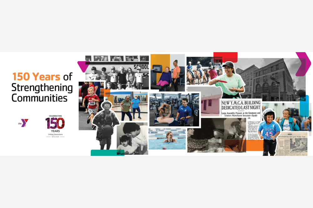 150 years of strengthening community YMCA flyer
