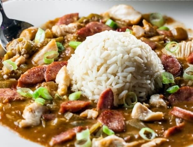 Gumbo with rice