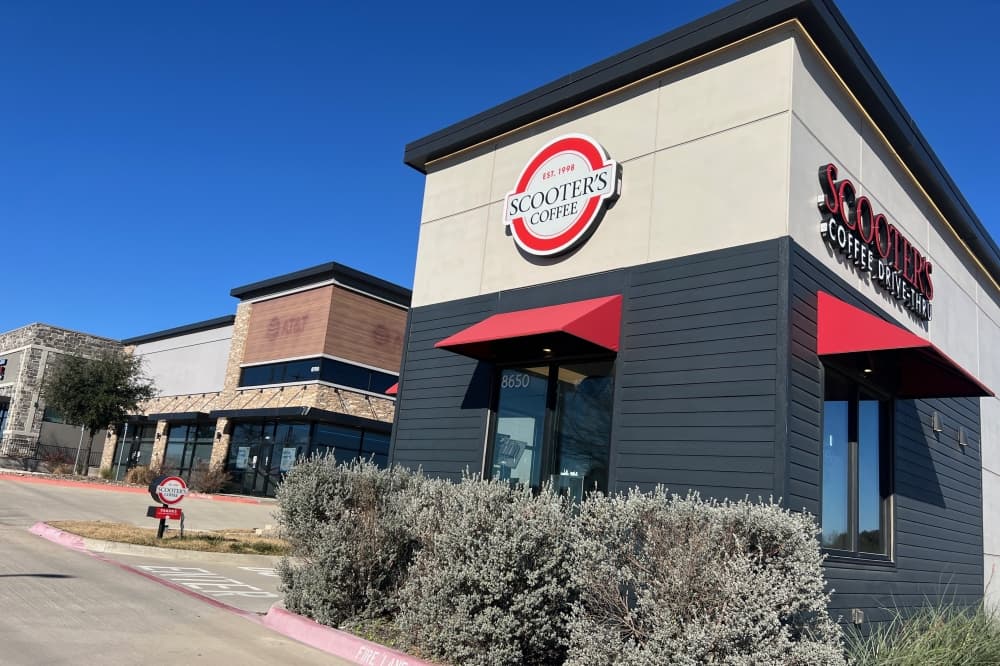 Image of Scooter's Coffee at 8650 W. University Drive in McKinney.