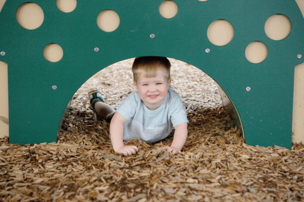 Early childhood classroom at Lamb School focused on Christian education