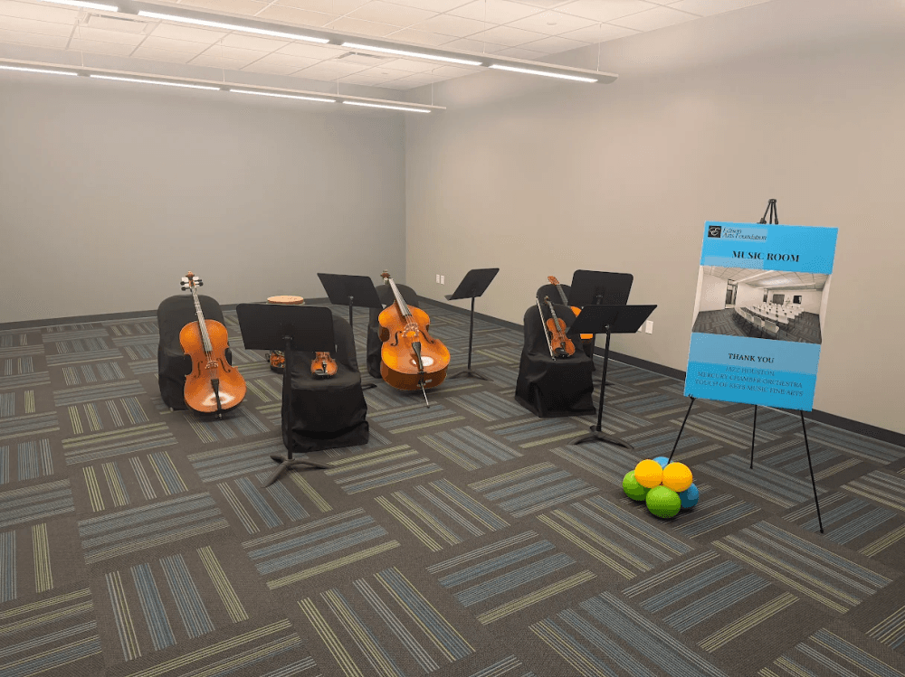 The new $50 million facility will offer several different afterschool art programs for kids, including percussion, karate, theater and dance. (Tomer Ronen/Community Impact)