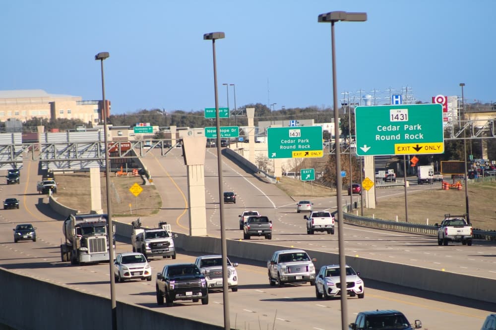 Northbound express lanes under 183 North Mobility Project now open to traffic