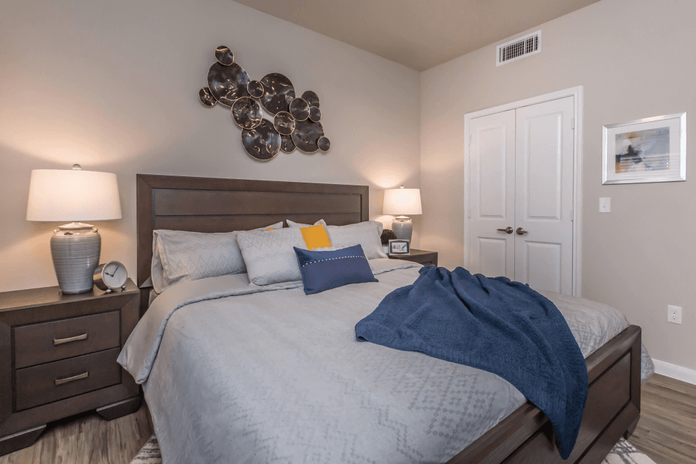 A1 floor plan bedroom