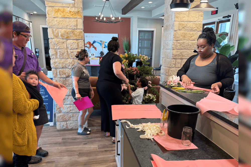 Hunters Crossing Apartments community event