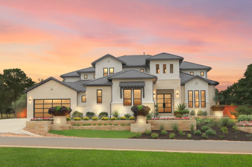 Wake up in a dream hill country home surrounded by nature in Drees Homes at Caliterra