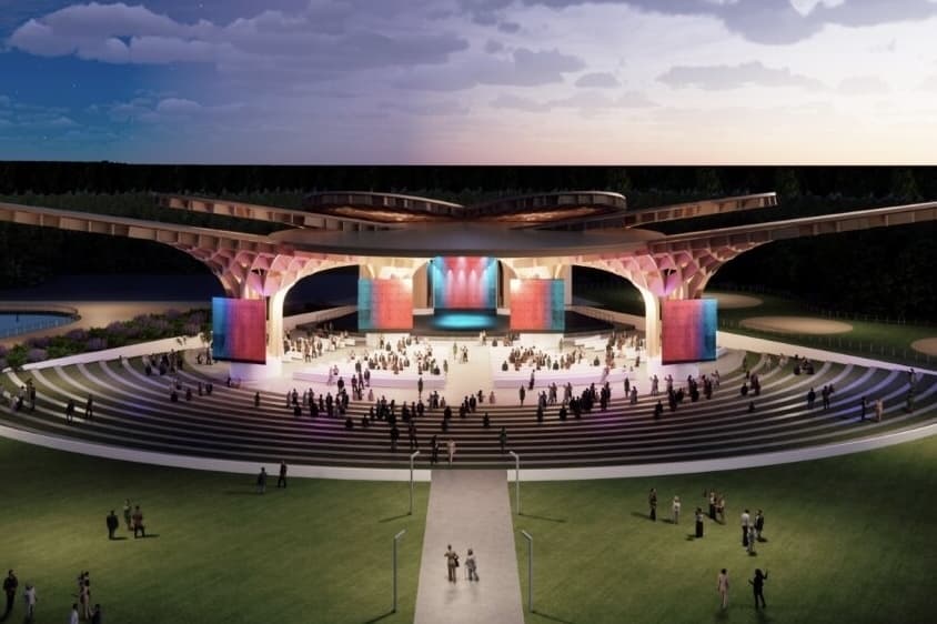 Council members in support of reserving the land framed the concept as a potential spark for investment. (Rendering courtesy city of Conroe)