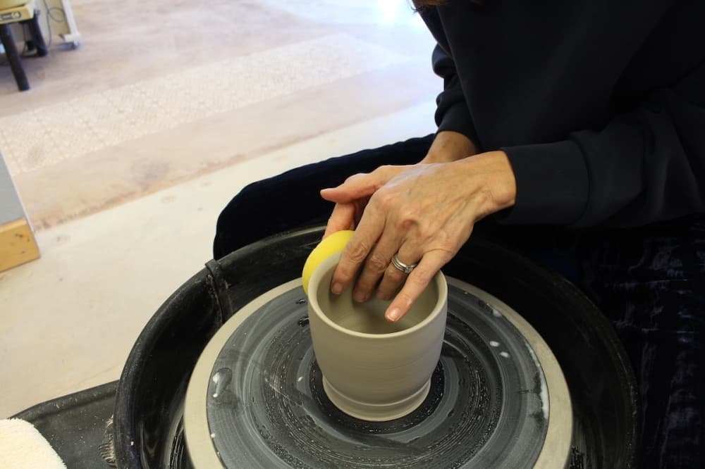 Cafe Monet offers hands-on stress relief through pottery