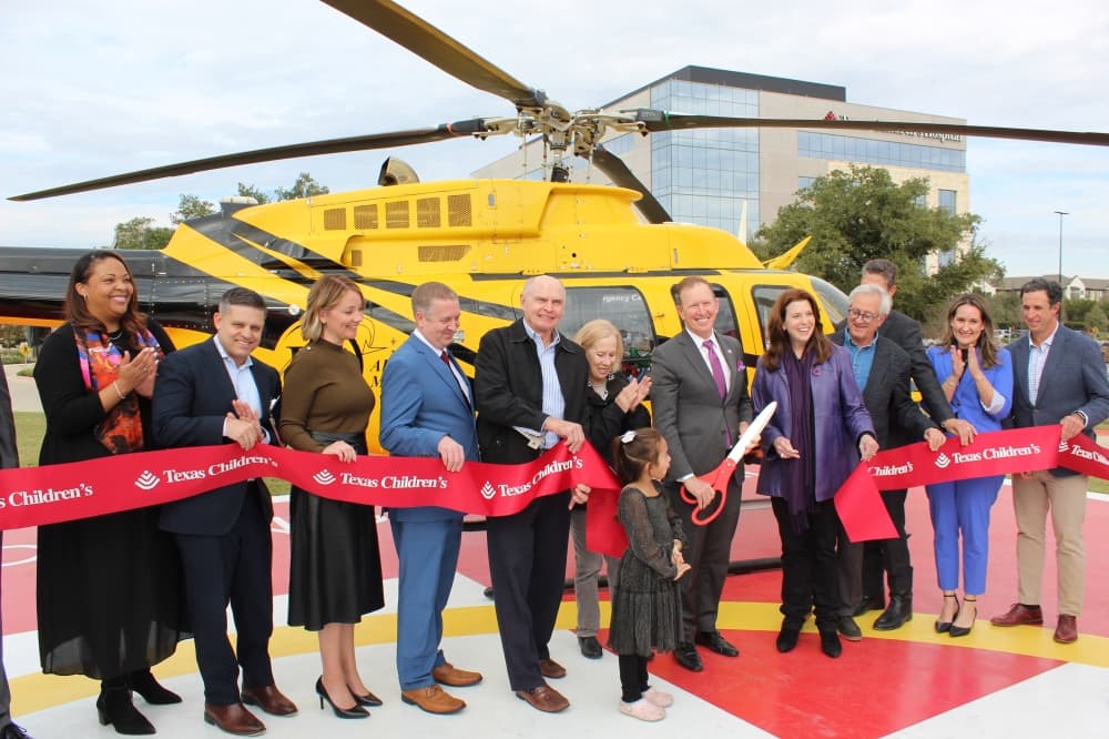 Texas Children's launches first Austin-based pediatric helicopter, expanding access to intensive care