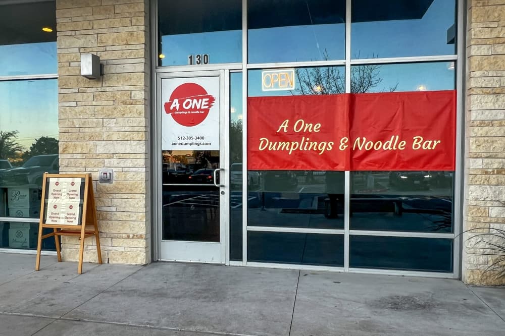 A One Dumplings & Noodle Bar reopens in Bee Cave