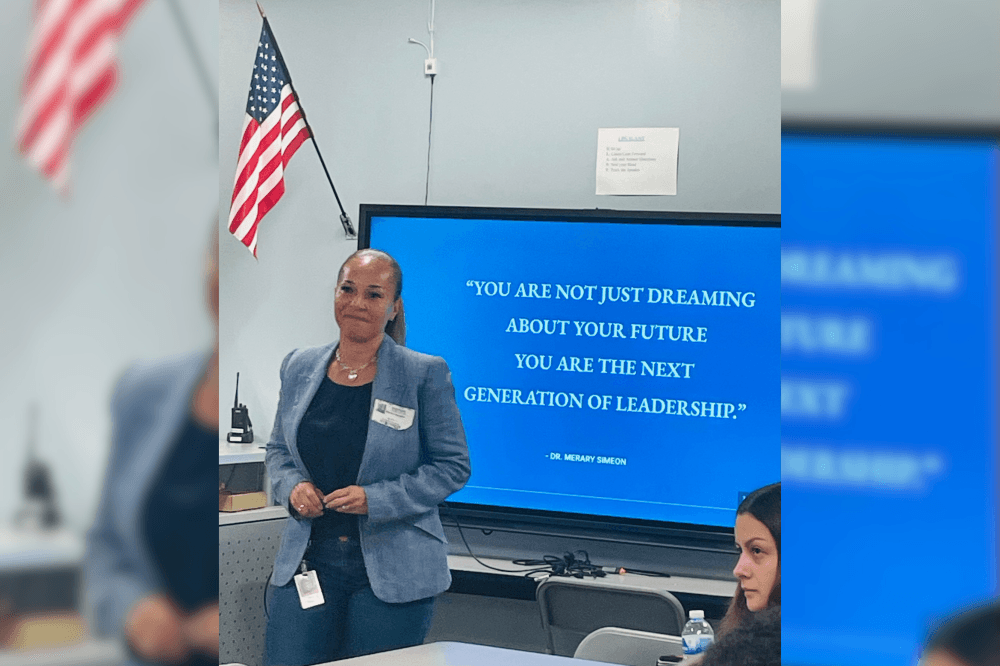 speaker at Leadership Prep School