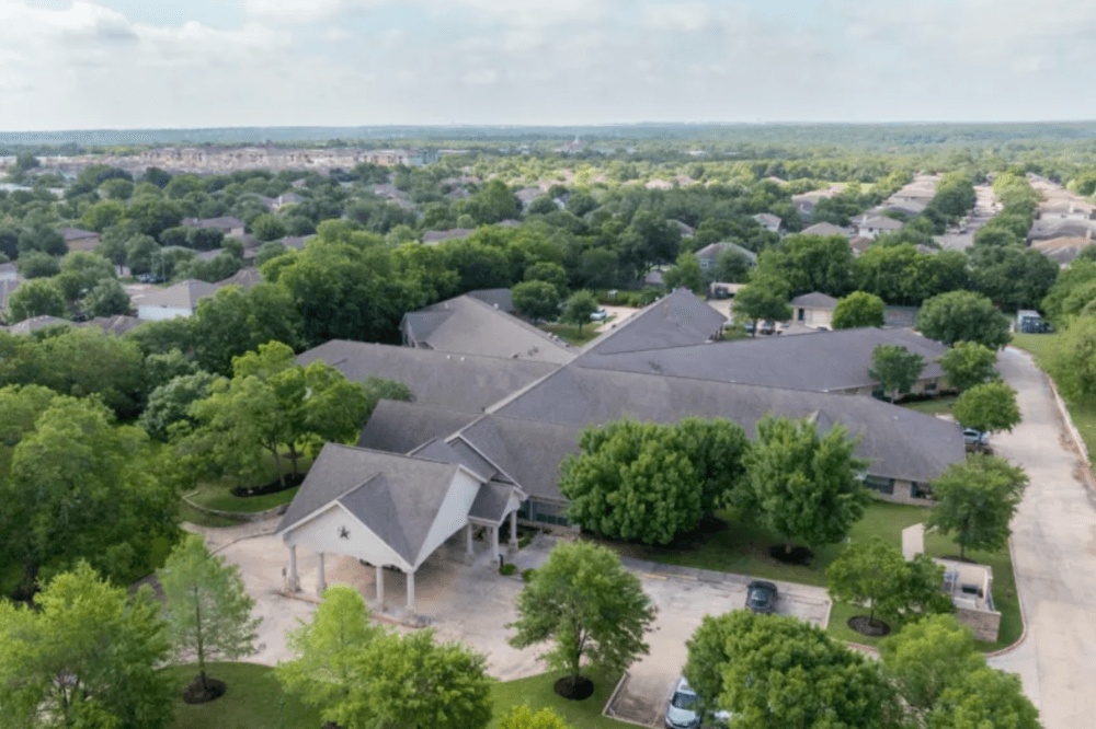 Brodie Ranch Nursing and Rehabilitation drone shot