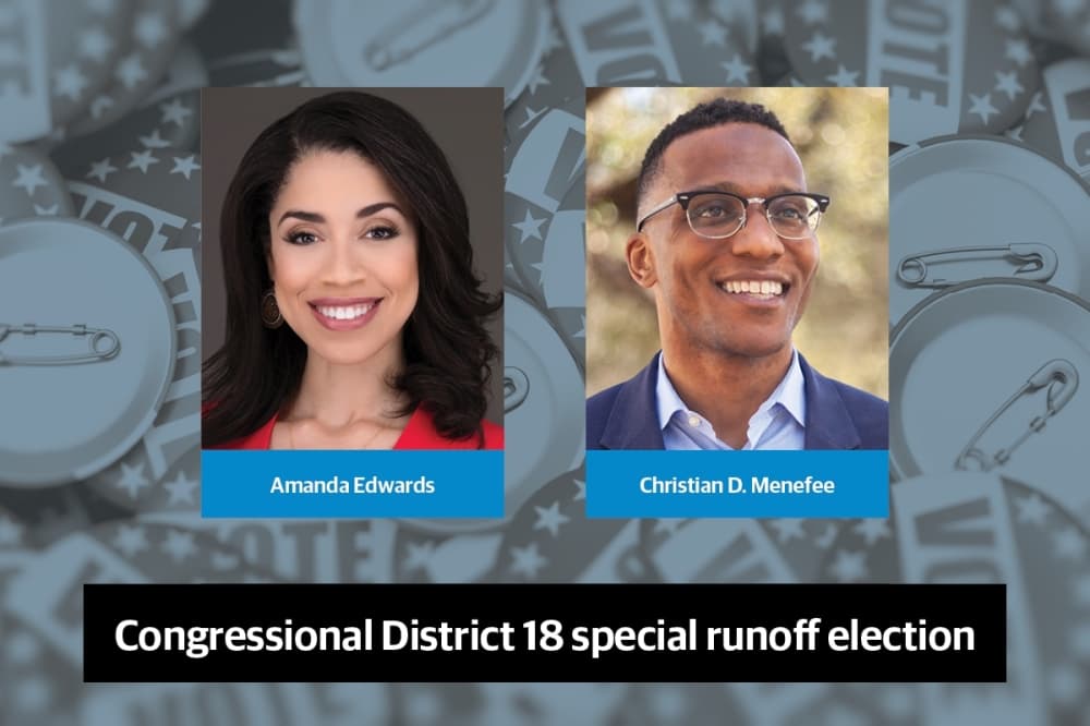 Menefee wins special runoff election for Congressional District 18