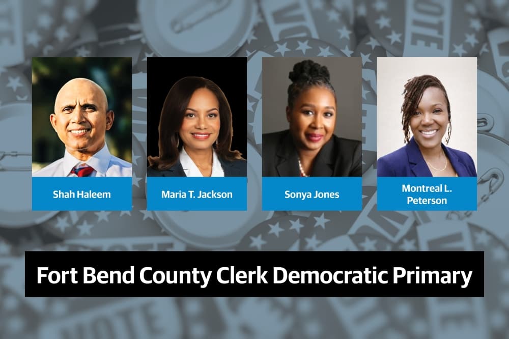 Q&A: Meet the 4 Democratic candidates for Fort Bend County clerk ahead of the March primary election