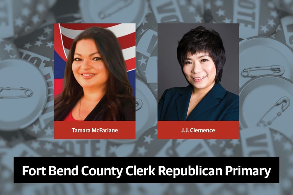 Meet the 2 Republican candidates for Fort Bend County clerk in the March primaries