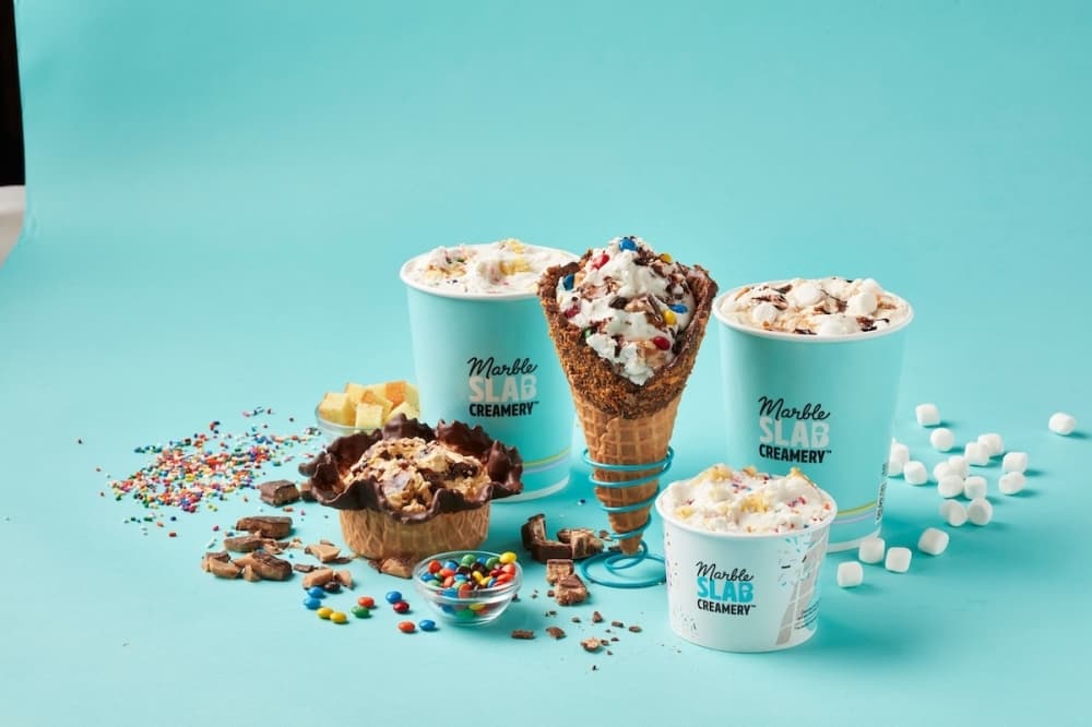 Dual-branded Marble Slab Creamery opens in Boerne development