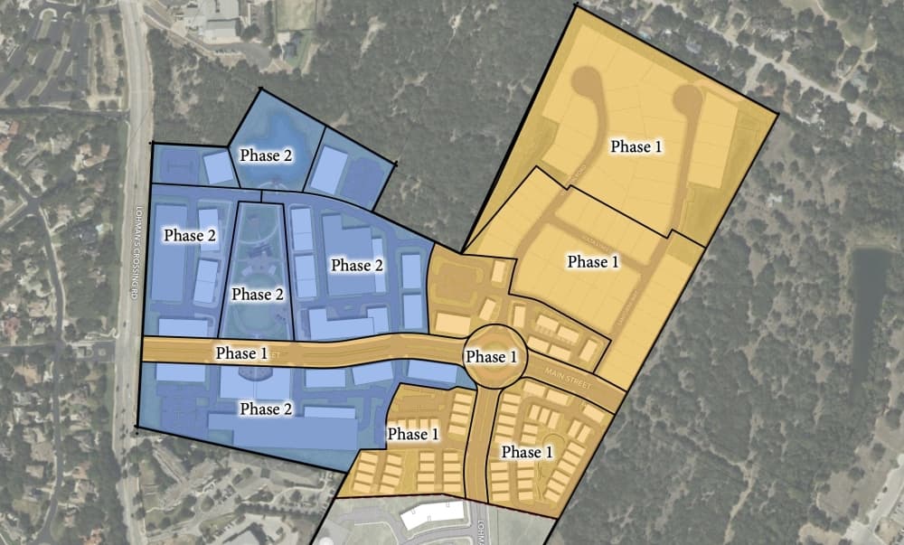 Square at Lakeway phasing