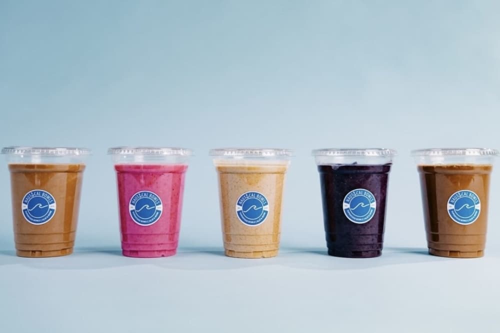 Nautical Bowls has a variety of smoothie flavors that include low-sugar and dairy-free options. (Courtesy Nautical Bowls)