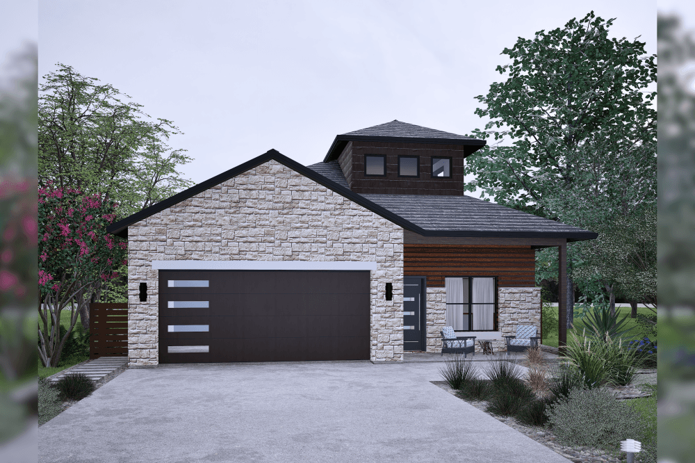 Aderra at Audubon external view of house