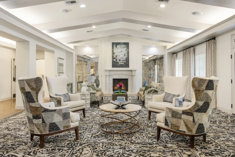 Village on the Park Stonebridge Ranch living area