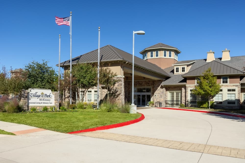 Village on the Park McKinney building exterior