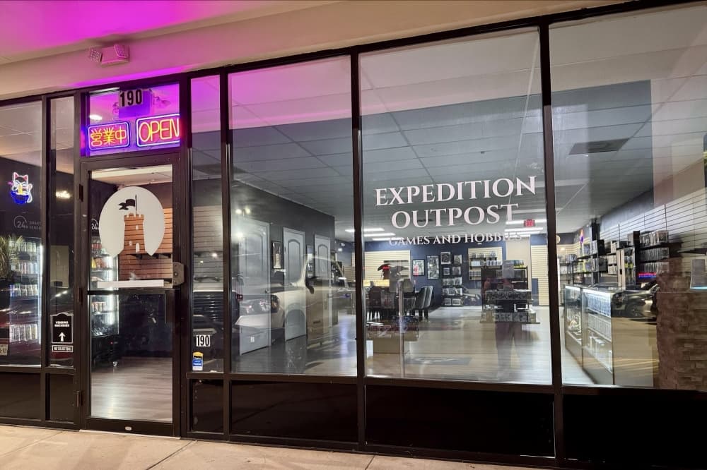 Expedition Outpost game and hobby store now open in Spring