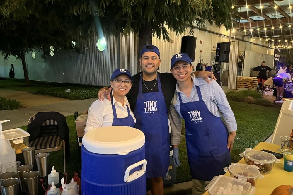 Tiny Tundra Snowcones is locally owned by Bryan Arguello, Ada Roldan and Kevin Valdez, (Courtesy Tiny Tundra Snowcones) 