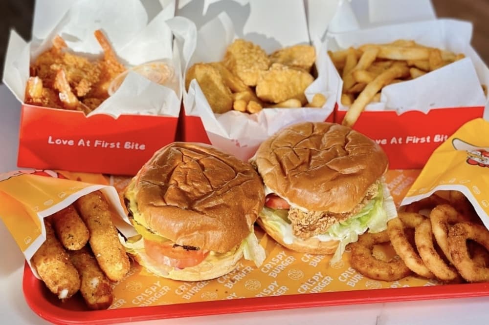 Crispy Burger & Laankee now serving fried chicken, boba near Cy-Fair