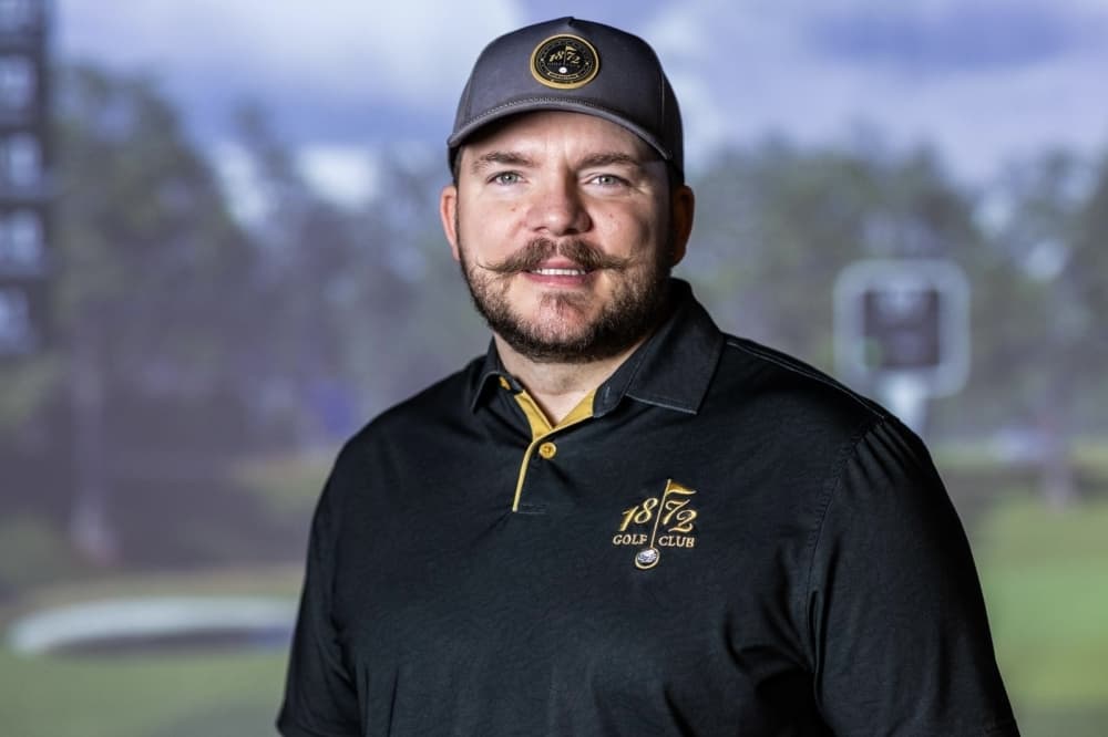 Jeff McElhaney opened 1872 Golf Club in October. (Courtesy 1872 Golf Club)