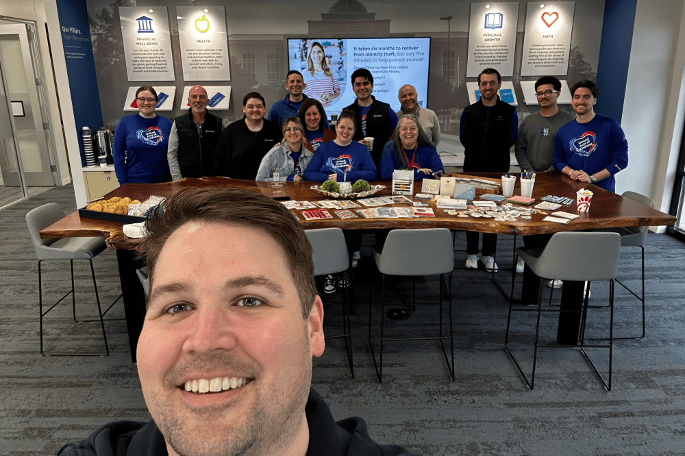 First United Bank McKinney team volunteering